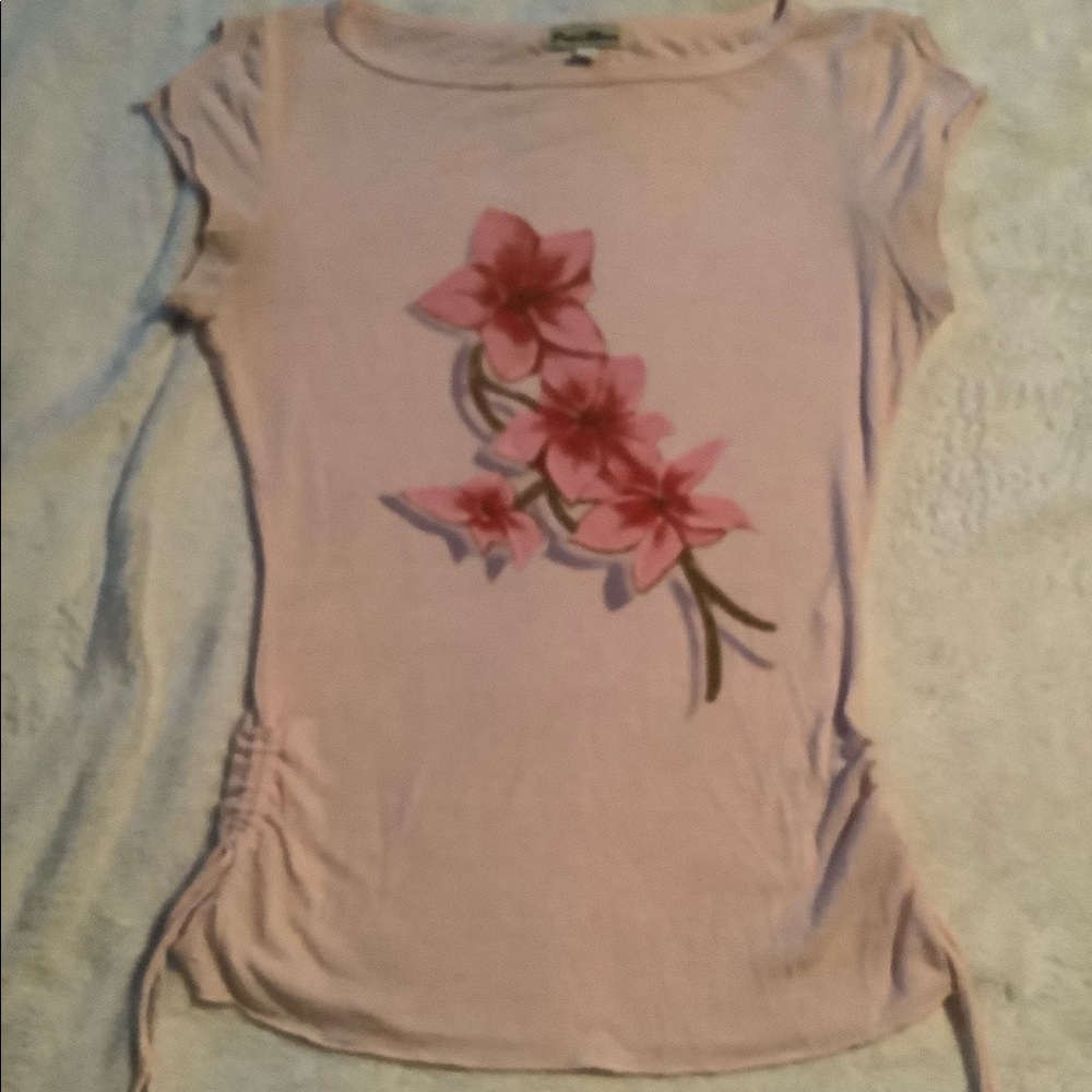 2000’s flower print top